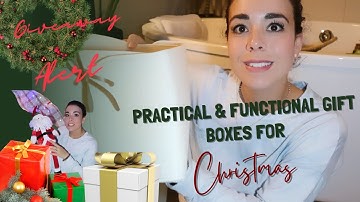 Wrapping Christmas Gifts With Reusable Boxes | Holiday Collab | Giveaway