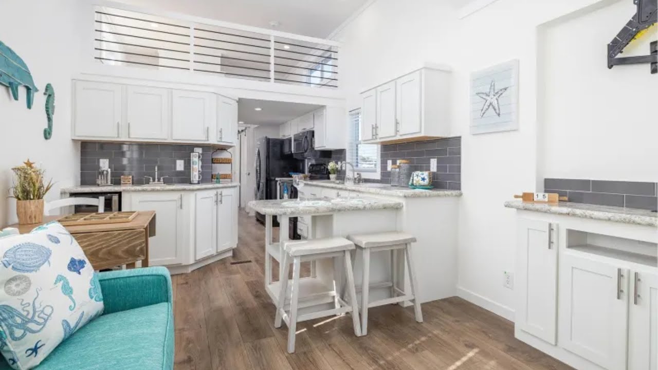Absolutely Gorgeous APS 528-SL Park Model from Champion Homes - YouTube