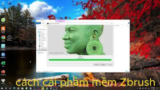 Cách cài phần mềm zbrush