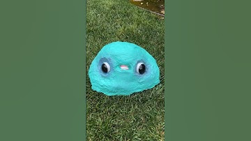 Giant Blob 👁️ 👄 👁️ #artprocess #blob #foam #art #sculpture