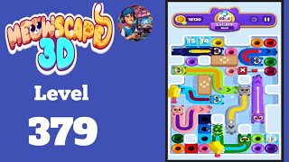 Meowscape 3D Hard level 379  solution and walkthrough 