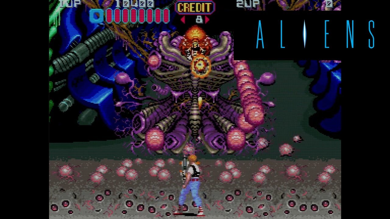 Aliens Playthrough | Arcade Version - YouTube