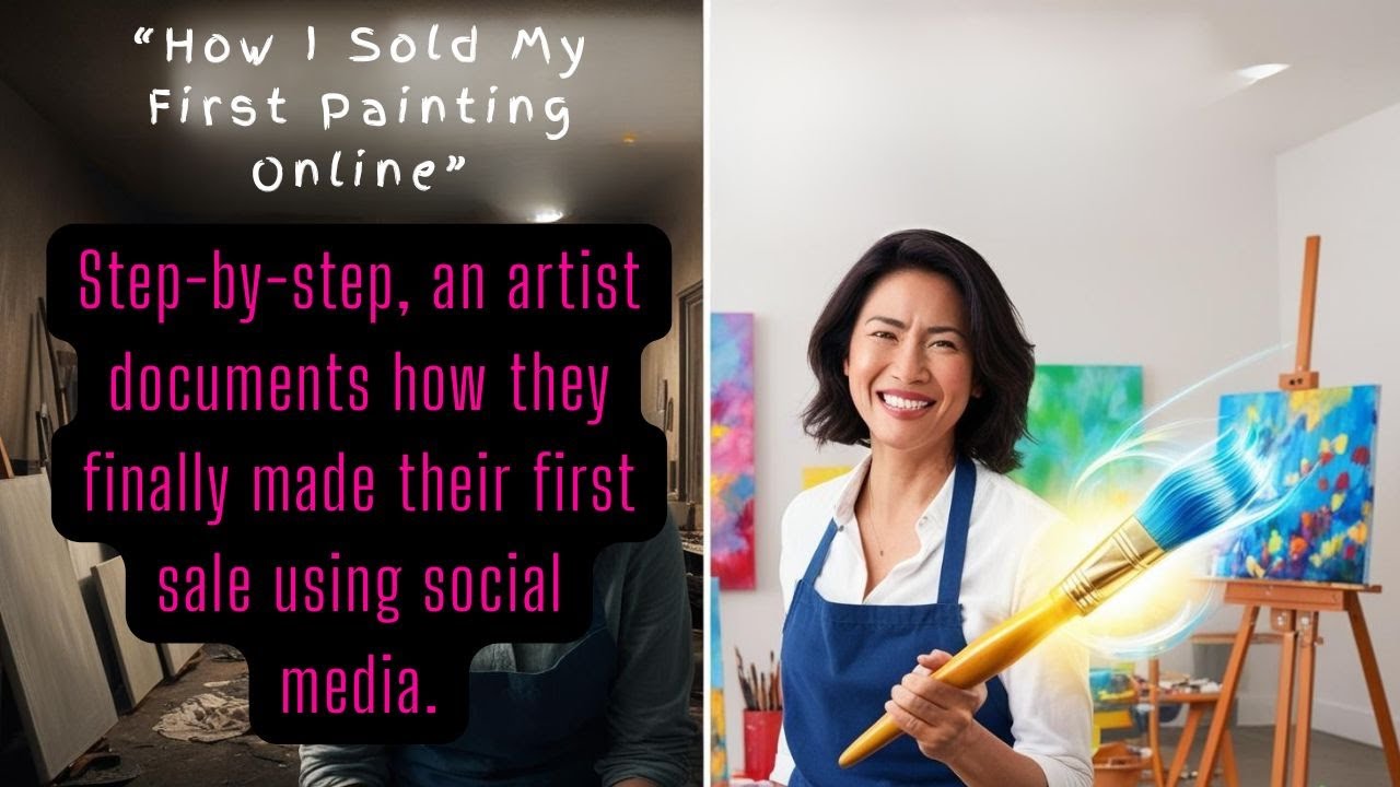 “How I Sold My First Painting Online”
