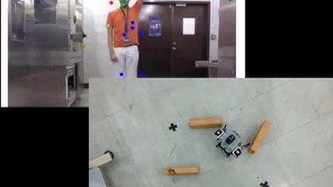 Gesture-Controlled Robot (Robotis Bioloid) Using Kinect for Windows