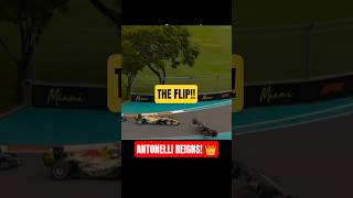 Kimi Antonelli WINS Miami! 🏆 Crazy Verstappen Save &amp; Massive Flipping Crash! #F12026