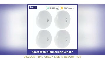 Aqara Water Leak Sensor ZigBee Water Immersing Detector Alarm Security Soaking Sensor Smart Home For