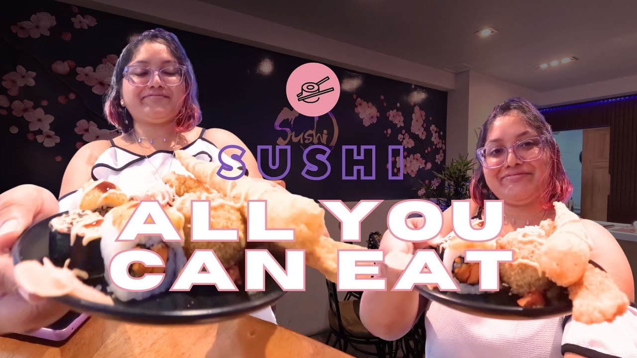 All You Can Eat Sushi Buffet $200 🍣 | SUSHI PALACE VLOG 🥢