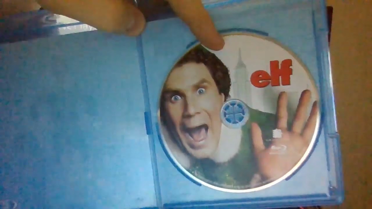 Elf Blu-ray high definition disc menu tour and review.