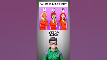 who is married ⁉️😬 #riddles #quiz #quizchallenge #riddleoftheday #short #money #ytshorts #viral #usa