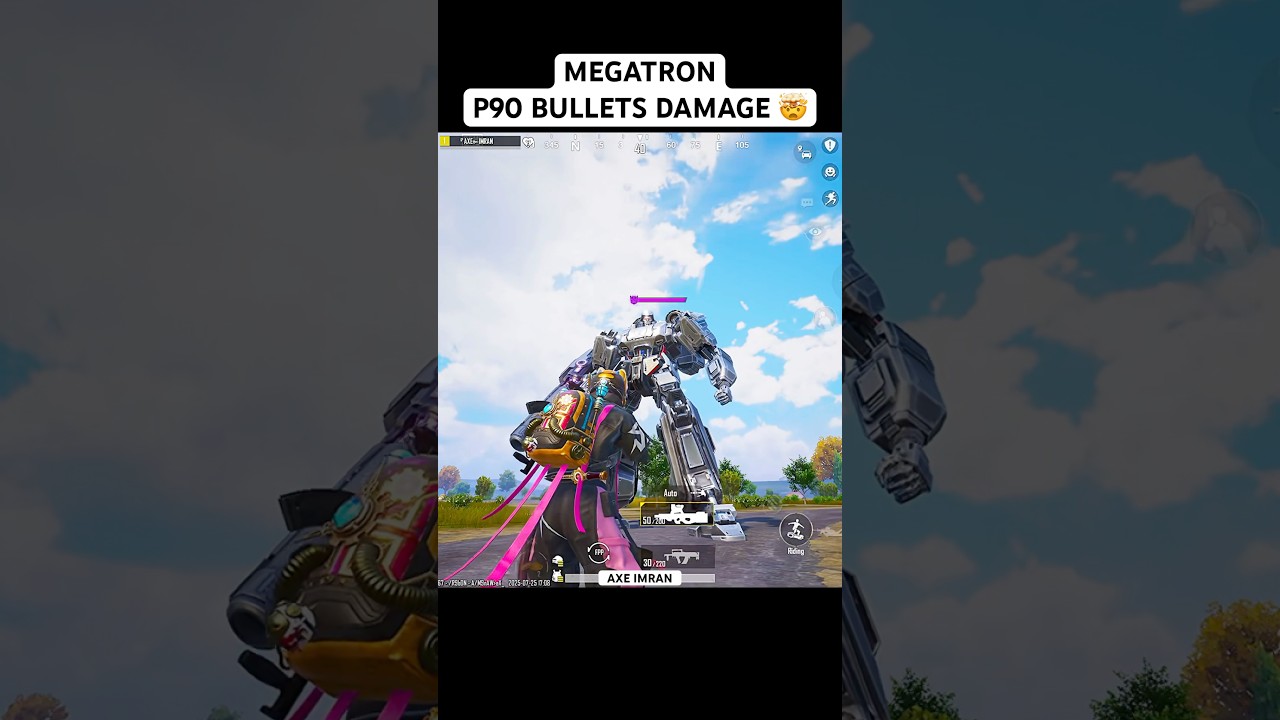 Megatron Bullet Damage P90 