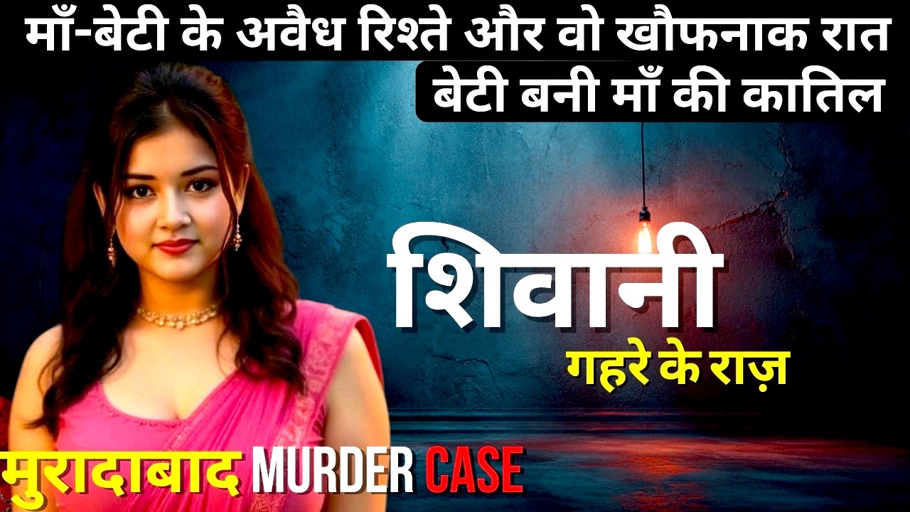 मुरादाबाद Murd#r Case | बेटी ने ही रची माँ की मौत की साजिश | Real Crime Story | Story By Suraj