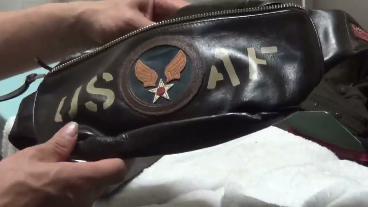 TOYSMCCOY(トイズマッコイ）LEATHER DUAL BLADE BAG（レザーデュアル