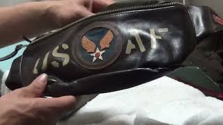 TOYSMCCOY(トイズマッコイ）LEATHER DUAL BLADE BAG（レザーデュアル