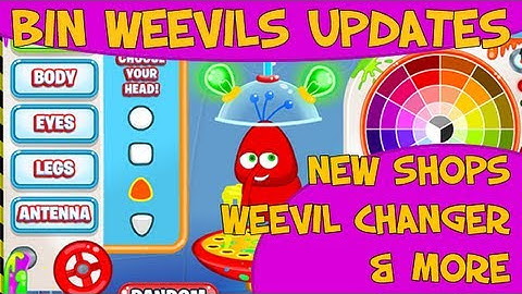 Bin Weevils Updates - New Weevil Changer & New Tycoon Plaza Shops