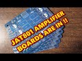 JAT801 amplifier and speaker design / build project updates