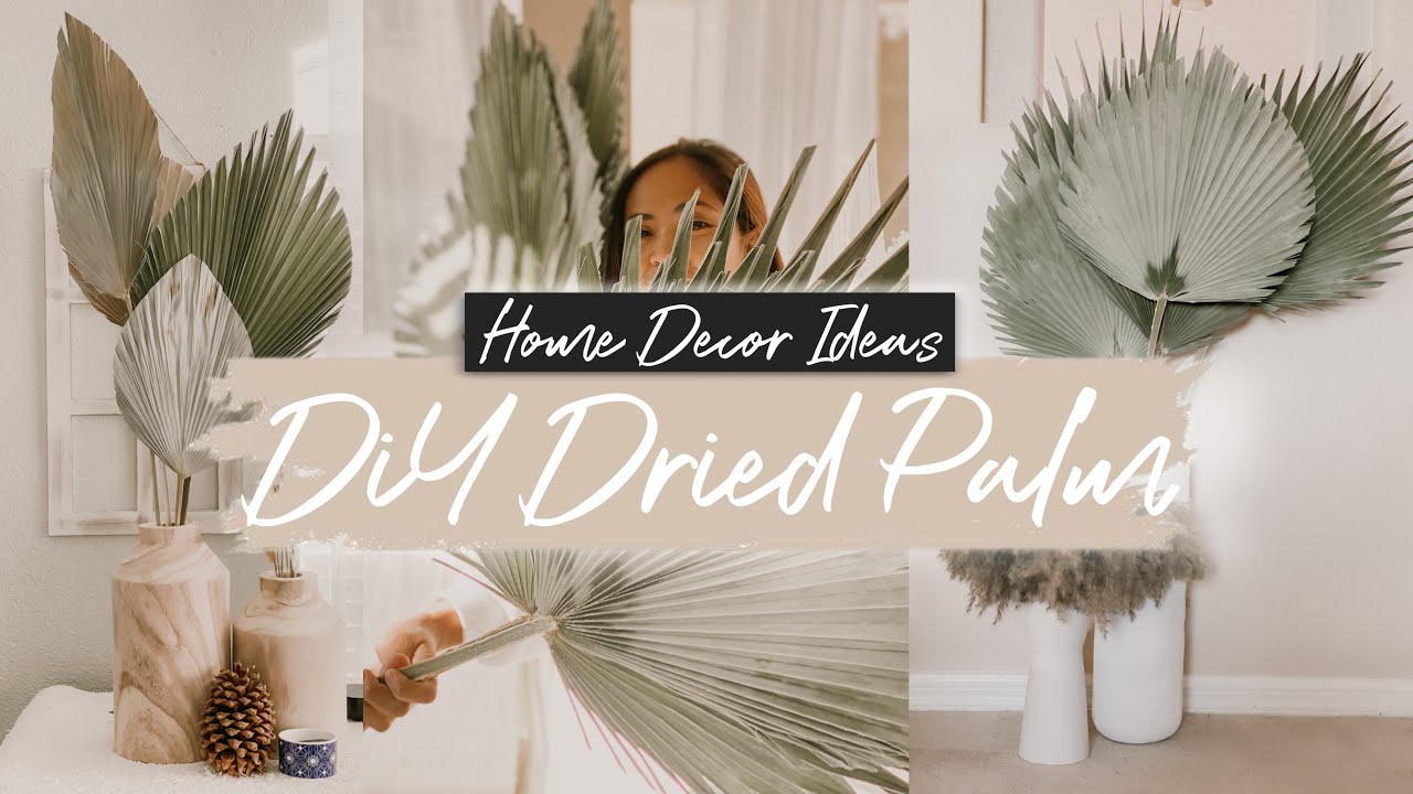 How To Bleach Palm Leaves