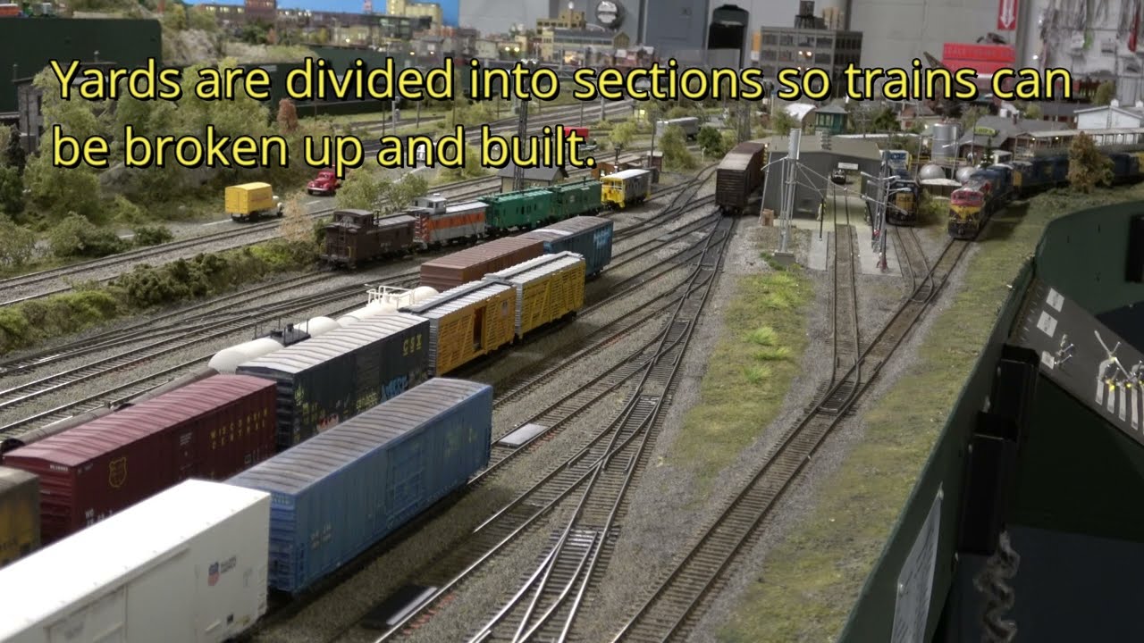 Tour Of Livingston Yard At The Central Florida Railroad Modelers Club