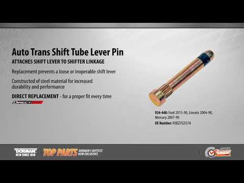 1990-2019 Ford Auto Trans Shift Tube Lever Pin Video Dorman Products 924-440