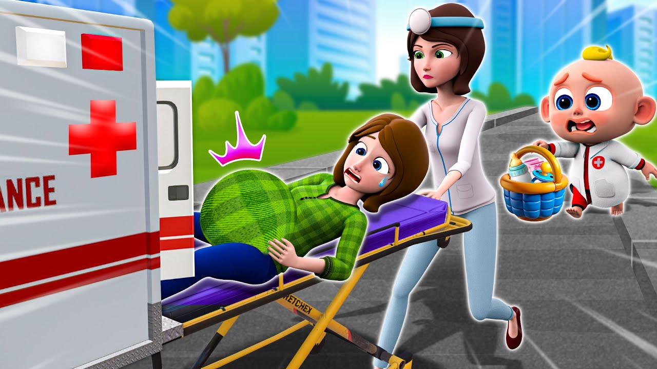 Pregnant Mommy Gets Boo Boo! A Baby is Born Song + More Nursery Rhymes & Kids Songs | Fun Song