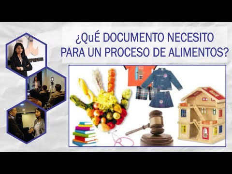 Video: Qué Documentos Se Necesitan Para La Pensión Alimenticia