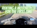 First time renting a motorcycle riders share first impressions  twisted road sucks