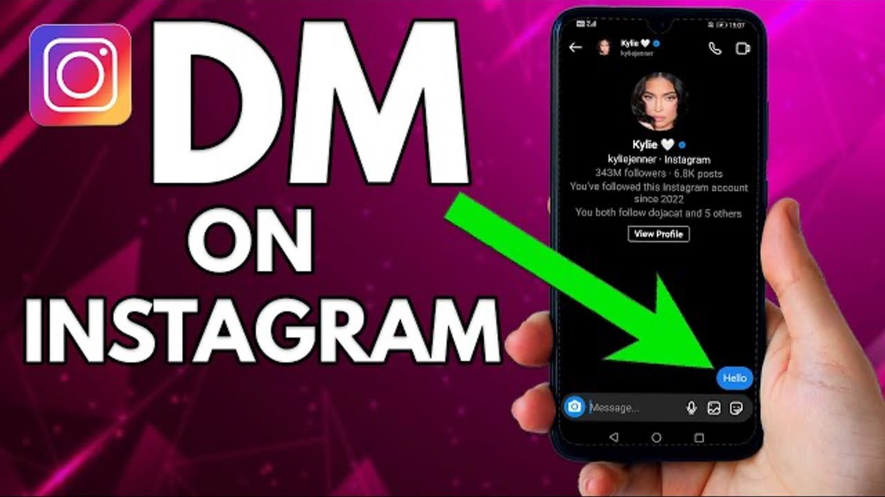 How To Write Direct Messages On Instagram #instagram#ig - YouTube