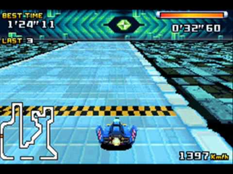 F Zero Climax Custom Track Rainbow Road Gba Youtube