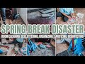 AFTER SPRING BREAK COMPLETE DISASTER CLEAN WITH ME |ULTIMATE CLEANING MOTIVATION |2022 CLEAN WITH ME