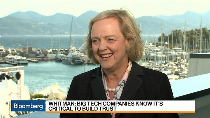 Whitman Says China Tensions Not Impacting Quibi, Trade War in No One's Interest
