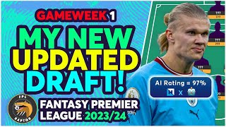 My Best Draft Yet  97 Ai Rating   Fantasy Premier League Tips 202324  Fpl 202324