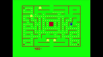 Pacman (Bruce Mackenzie) for the TRS-80 CoCo