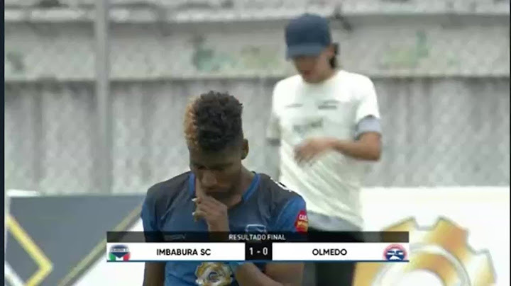 Imbabura vs Olmedo 1 - 0