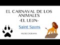 Musicograma  el carnaval de los animales  el len  saint sans