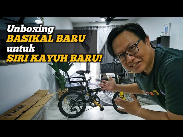 Unboxing BASIKAL BARU untuk SIRI KAYUH BARU! Kemana kita akan kayuh? class=