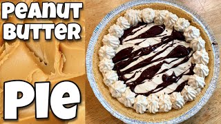 Best Peanut Butter Pie Ever!  Easy (No Bake) Recipe!  SO DELICIOUS!!