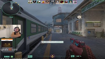 JUANFLATROO ROARS IN THE TRAIN FACEIT MATCH! DESTROYS HIS OPPONENT! DON