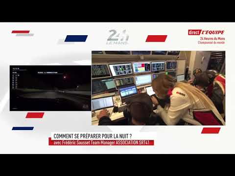 LEQUIPE - replay 24 Heures du Mans : interview de Theo Labourdette