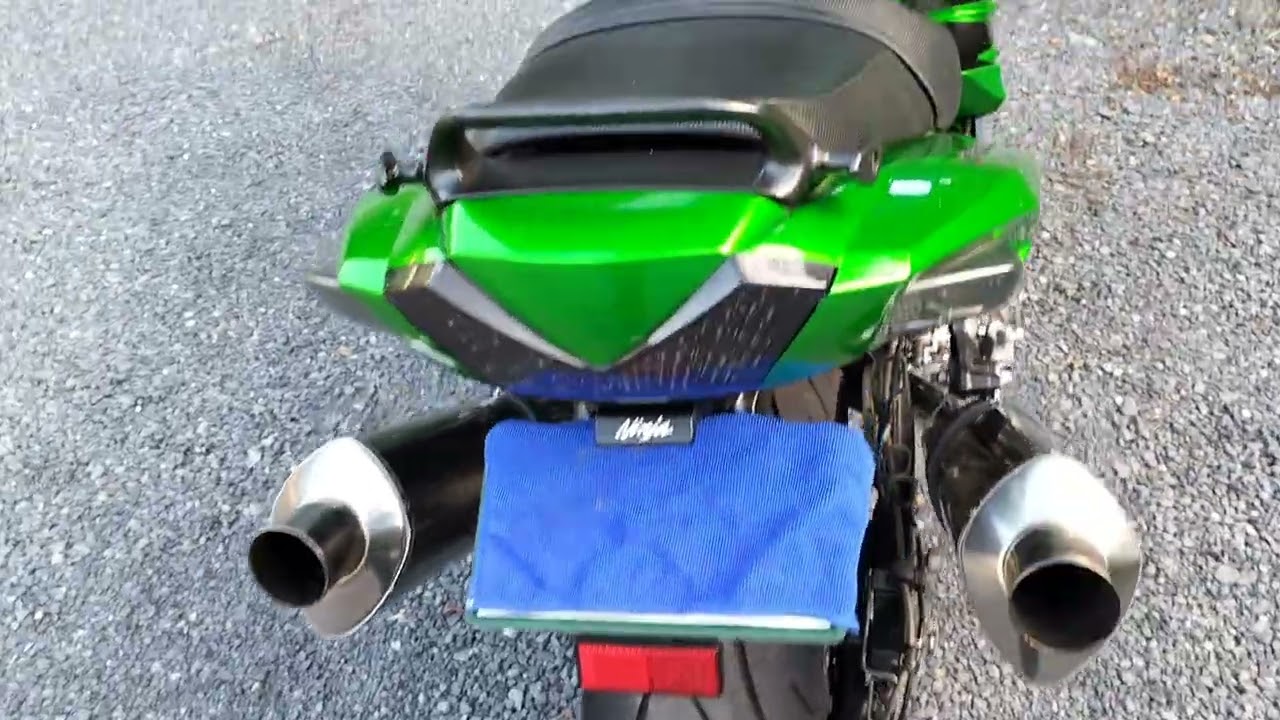 ZX-14R オークション出品 - YouTube