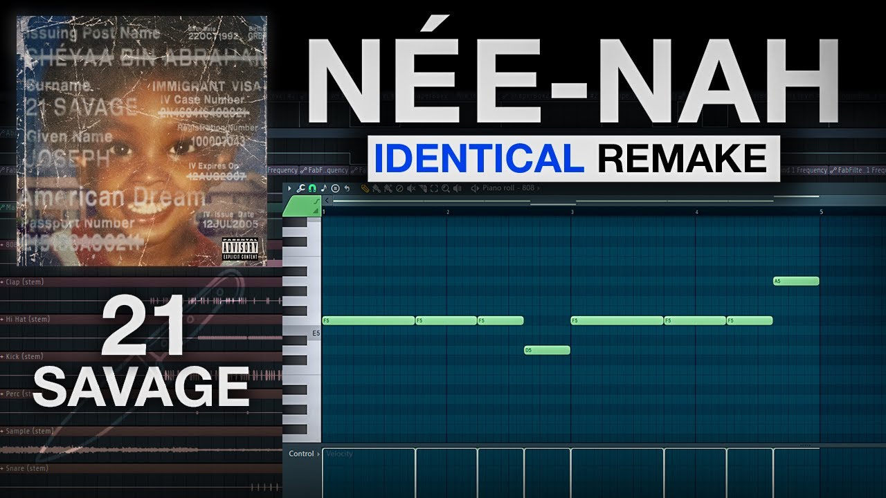 (100% accurate) How née-nah by 21 Savage (ft. Travis Scott & Metro Boomin) was made