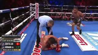 Brian Norman Jr Brutally Knocks Out Giovanni Santillan in a Bloody War