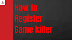 How to register game killer|NO ROOT