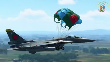 "Pilot Ejects Seconds Before Fighter Jet Crash | Shocking Airplane Crash Footage"