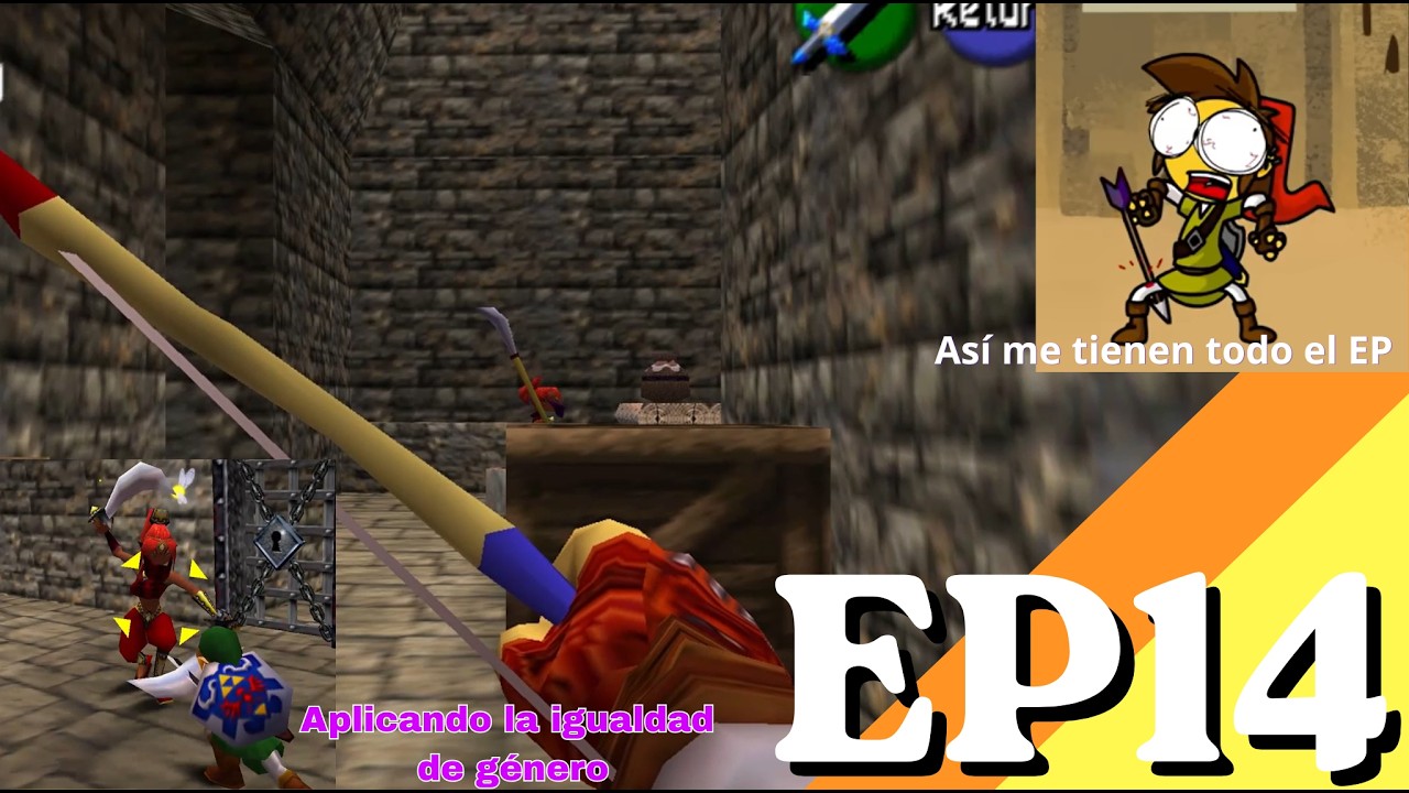 ZELDA Ocarina Of Time #14 | ¡APLICANDO LA IGUALDAD DE GÉNERO EN LA FORTALEZA GERUDO!