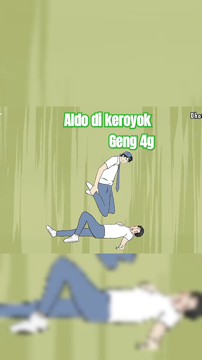 Aldo babak belur sama geng 4G #dhotdesign #animasisekolahan #animasi #shorts