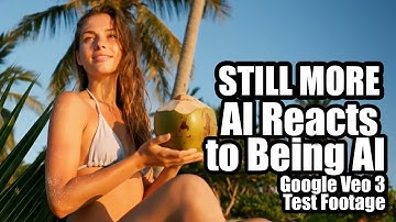 Still More AI Reacts to Being AI: Google Veo 3 Test Footage #veo3 #ai