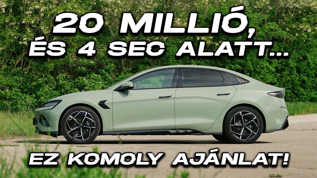 BYD Seal 3.8S: EZ LENNE a Tesla verő? (Garázs Ep. 960.)