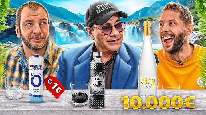 WE DRINK WATER... (ft Jean-Claude Vandamme and Michaël Youn)