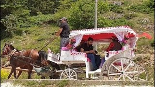 اجمل البحيرات ذات طبيعة خلابة فيها مطاعم وفنادق .وخيل . بحيره أبانت في بولو التركية سياحه في تركيا