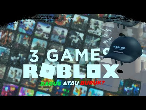 TRYING OUT 3 POORLY RATED ROBLOX GAMES