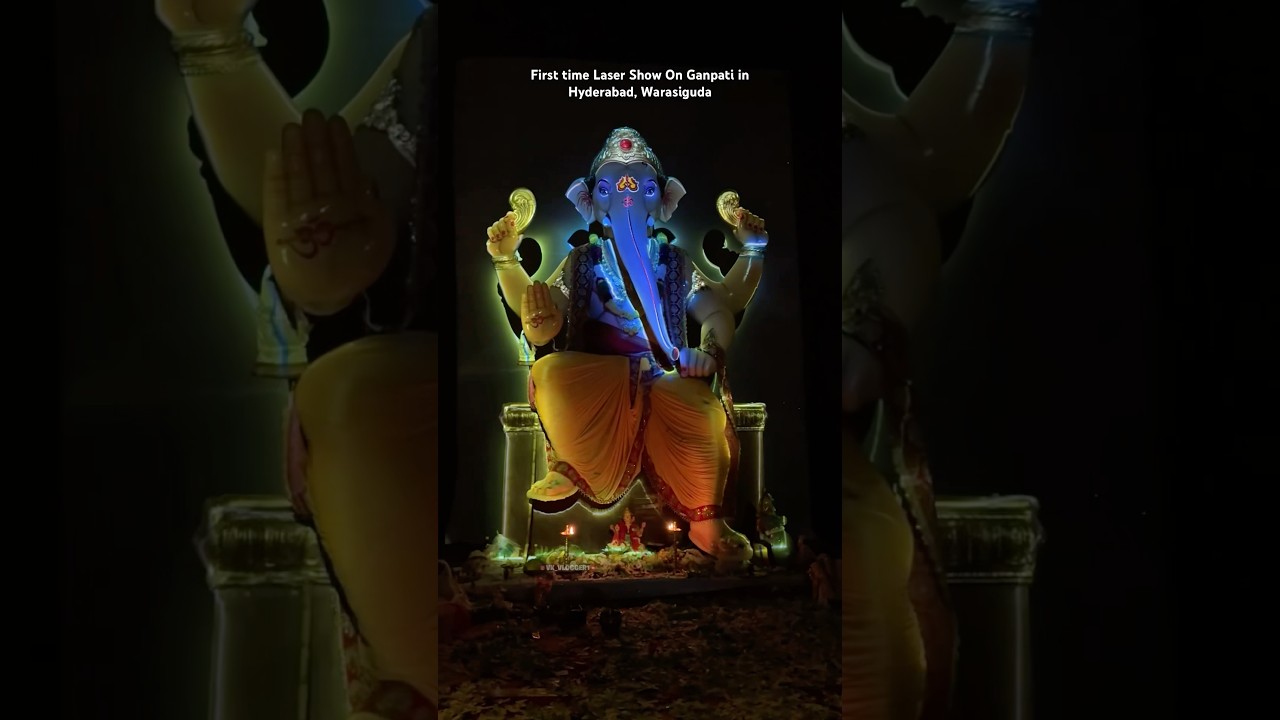 First time laser Show in Hyderabad, Warasiguda 